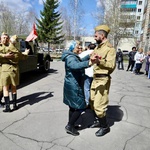 В КуZбассе ветеранов поздравляют с наступающим Днем Победы
