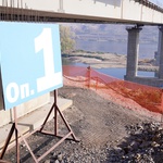 В КуZбассе начат четвертый этап надвижки пролетов моста через реку Томь