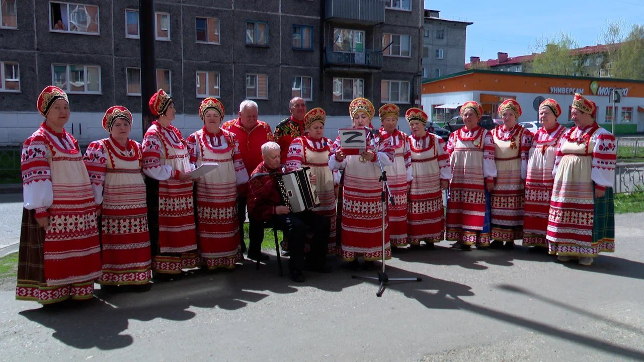 Спели для ветеранов | 09.05.2024 | Междуреченский - БезФормата