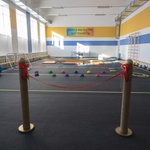 В Междуреченске после капитального ремонта открыли спортивный зал в школе «Коррекция и развитие»