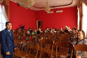 Прокуратура города провела встречу с представителями общественной организации «Алтын-Шор»