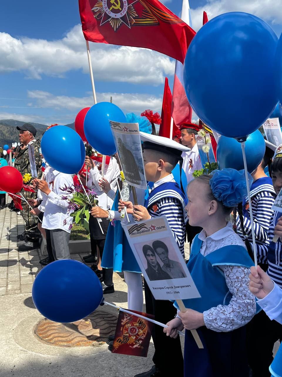 Праздник Победы отметили в посёлках | 09.05.2024 | Междуреченск - БезФормата