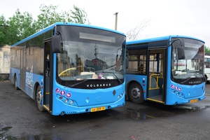 Два новых автобуса VOLGABUS пополнили автопарк междуреченского АТП