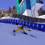 Итоги соревнований по прыжкам с трамплинов в Междуреченске
