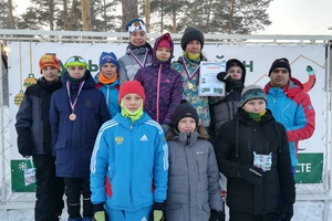 Лыжники-гонщики вернулись с медалями с областных соревнований