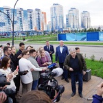 Сергей Цивилев показал блогерам, как будет выглядеть центр Кемерова в ближайшей перспективе