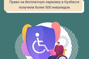 Право на бесплатную парковку в Кузбассе получили более 500 инвалидов